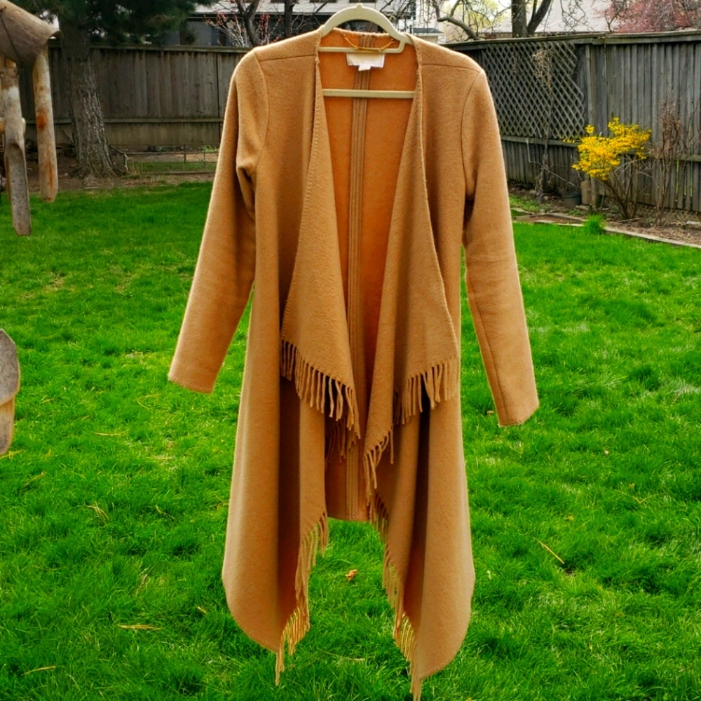 Michael Kors long drape / cape/ duster